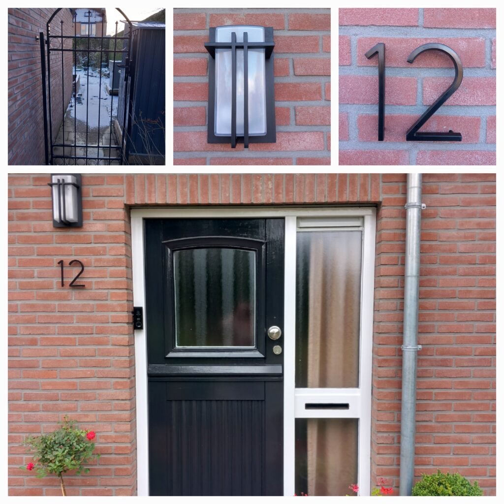lamp poort voordeur